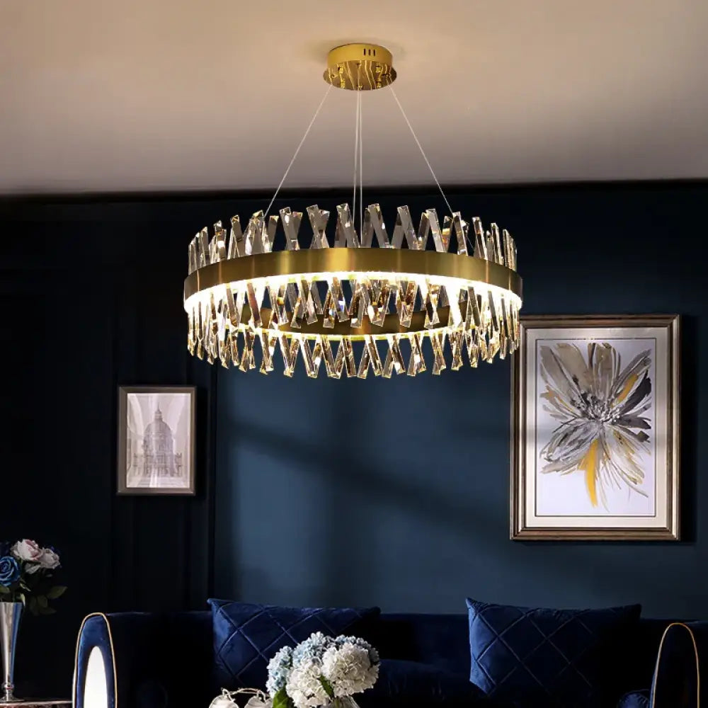 K9 LED Crystal Chandelier | Modern Dining Room Lighting