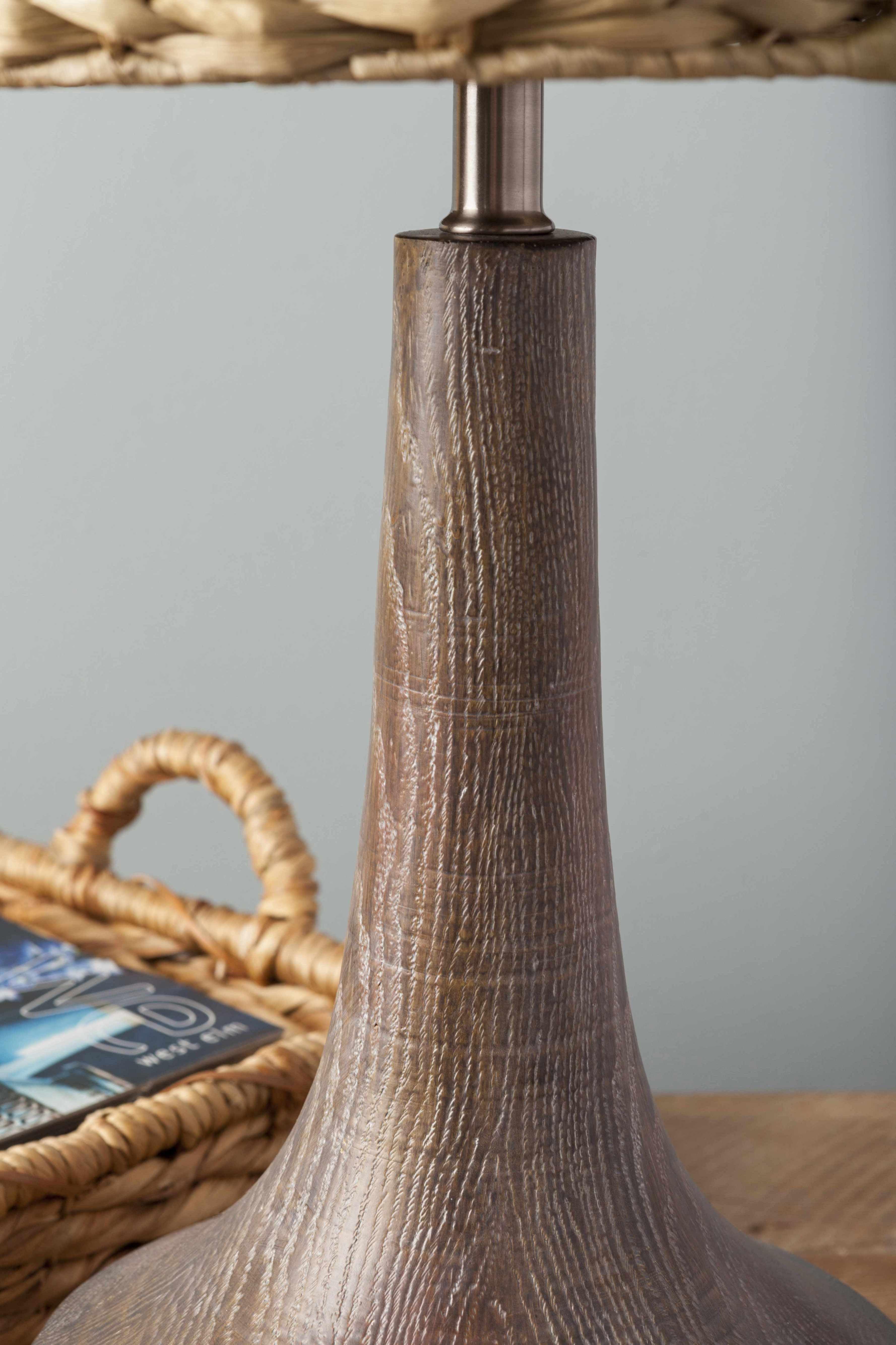 Kabankalan Seagrass Resin Table Lamp - PRHOMZ