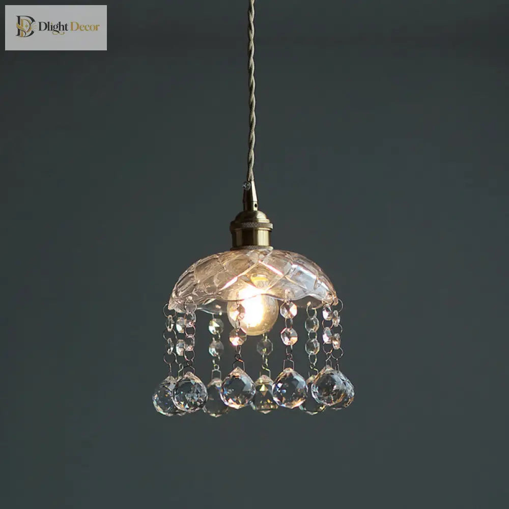 Katherine Crystal Pendant Light | Dining Room Lighting