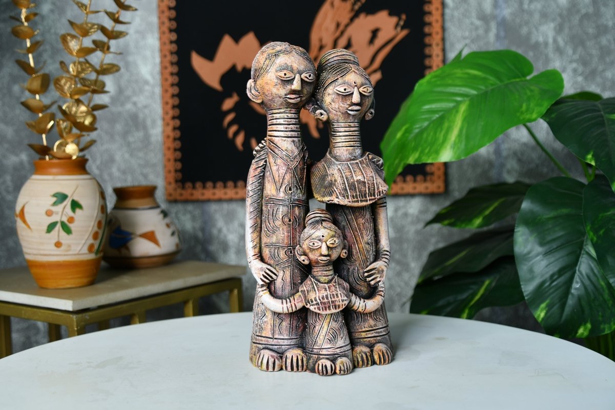 Sowpeace Kayan Family Terracotta Tabletop Decor-0