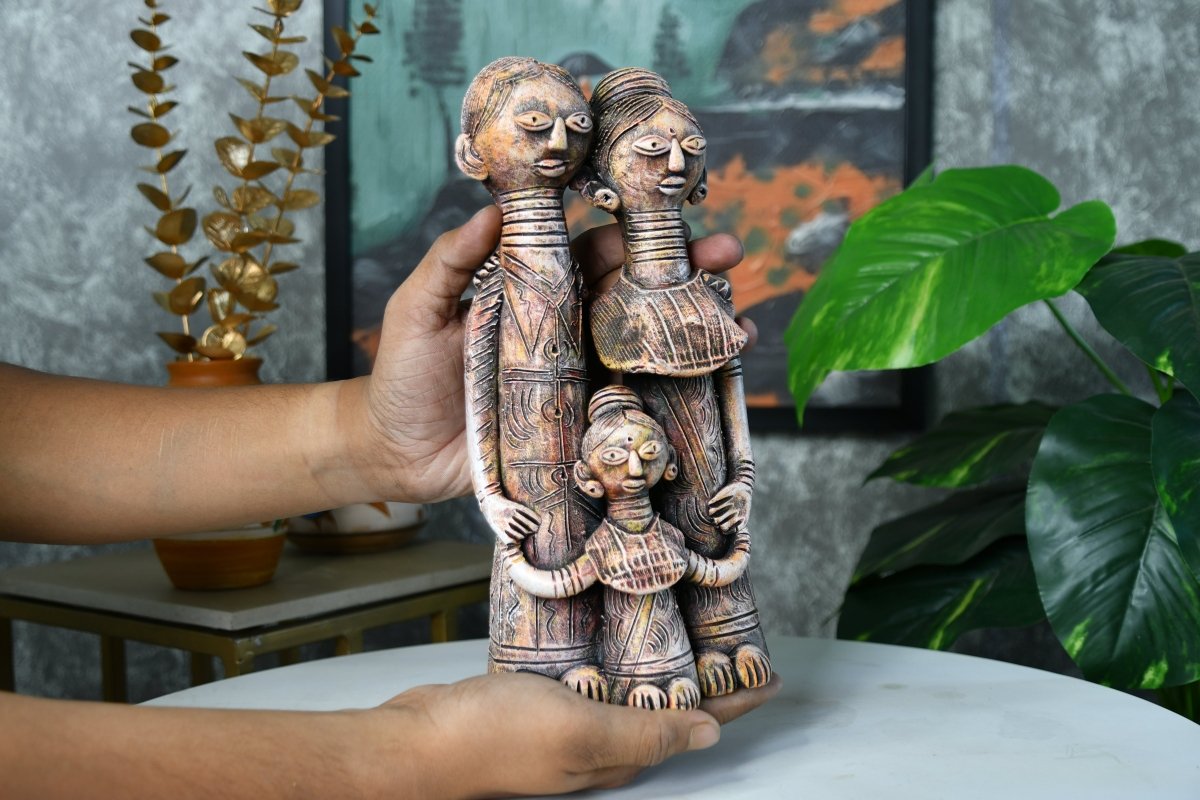 Sowpeace Kayan Family Terracotta Tabletop Decor-2