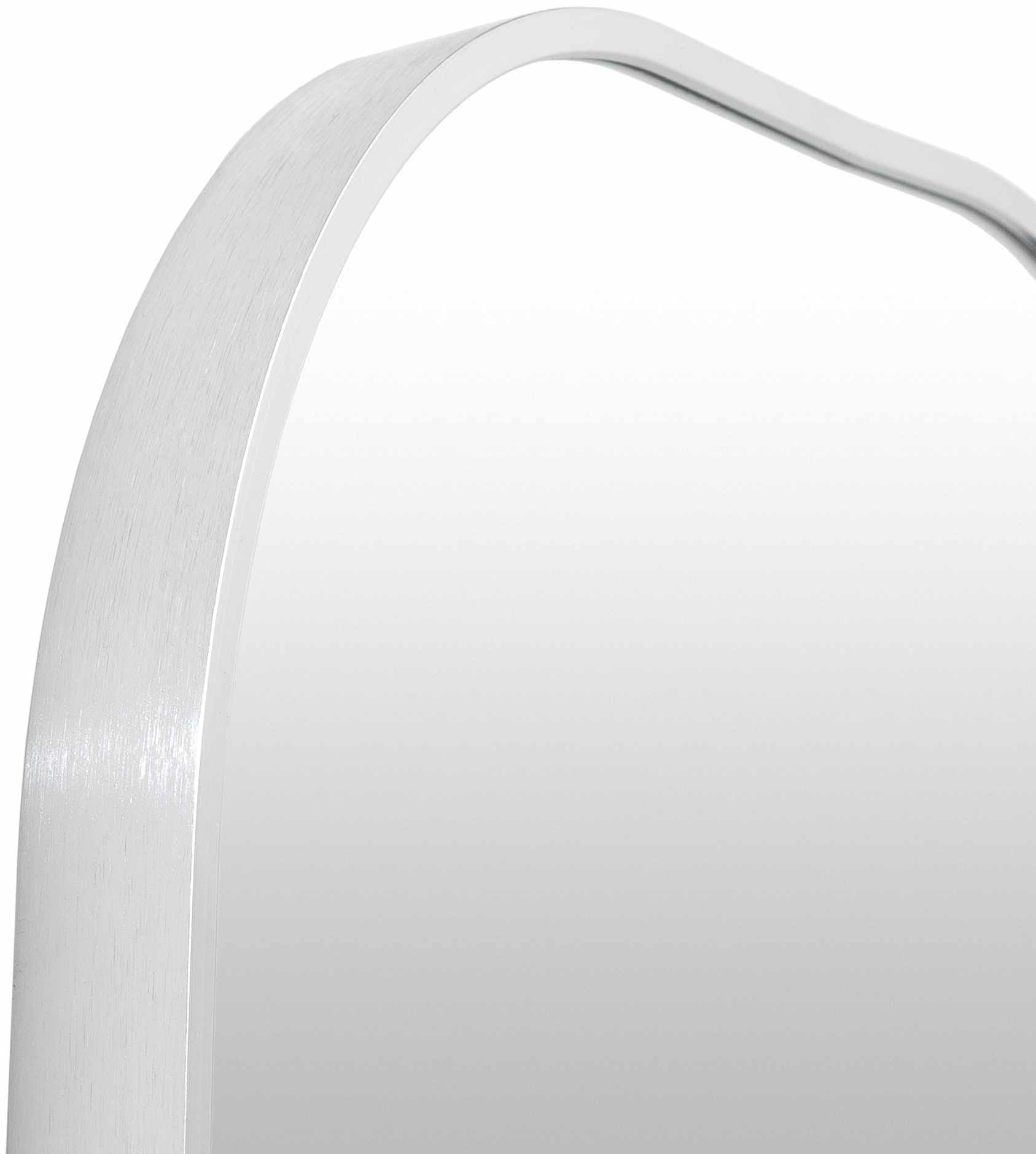 Kopparberg Metallic Silver Gold Frame Round Mirror-4