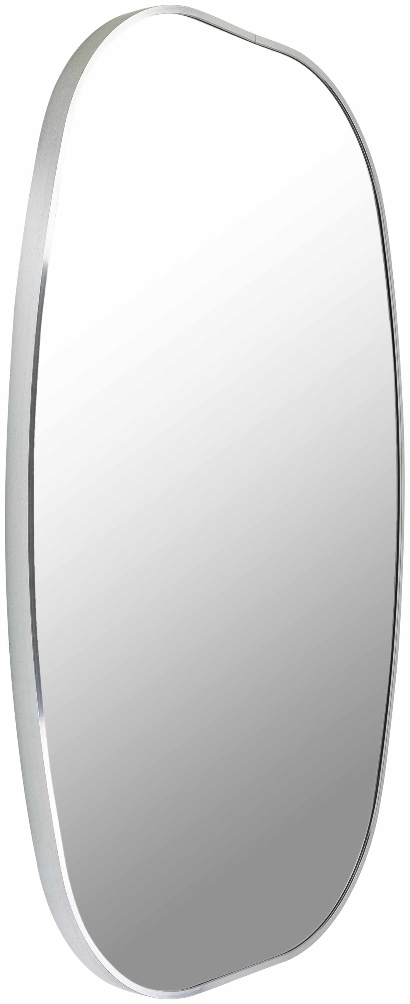 Kopparberg Metallic Silver Gold Frame Round Mirror-3