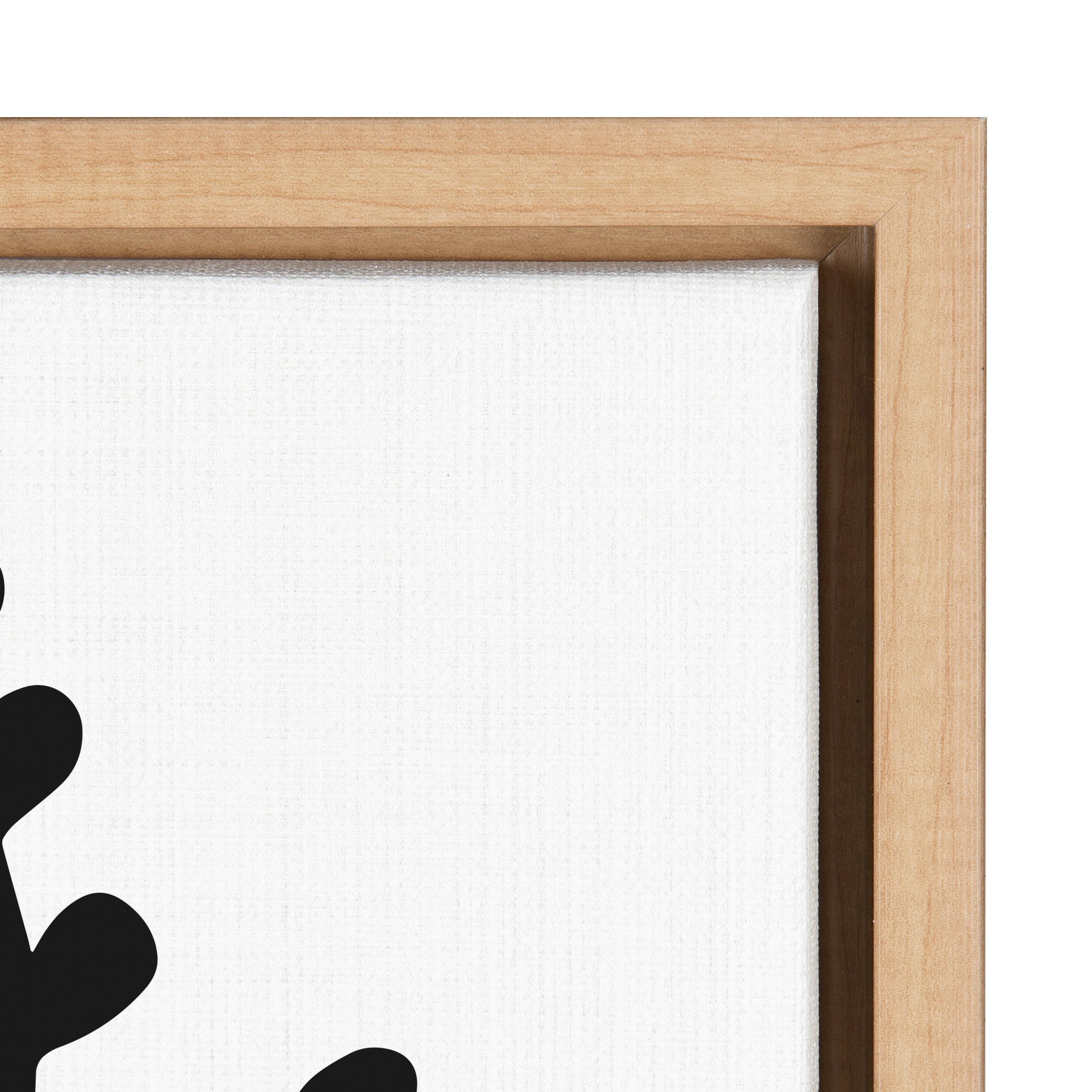 Sylvie Modern Botanical Vase Framed Canvas Set by The Creative Bunch Studio