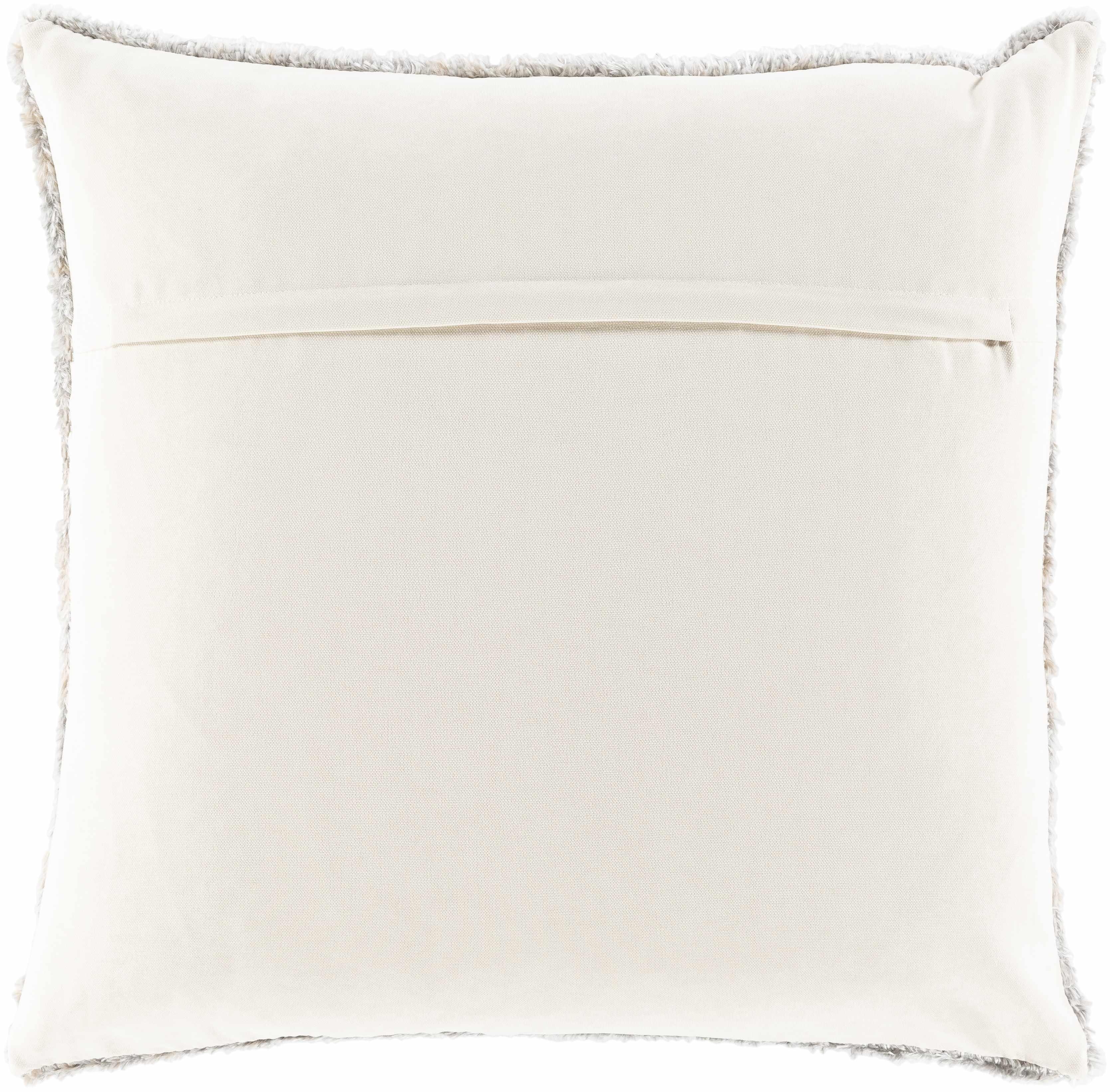 Kinnear Plush Gray&Beige Throw Pillow - Clearance - PRHOMZ