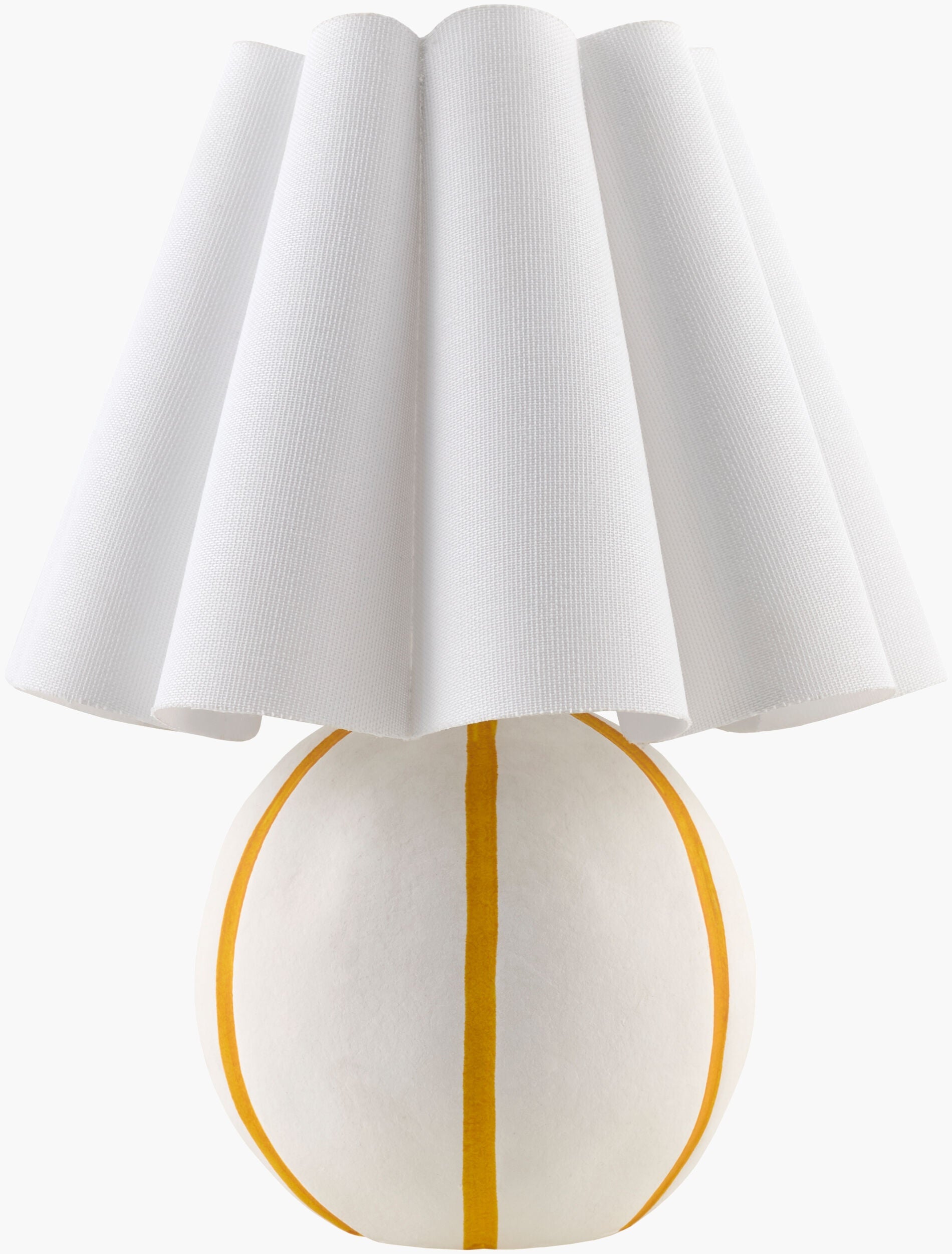 Bright Light Gray Traditional Table Lamp with linen details for bedside or console tables-0
