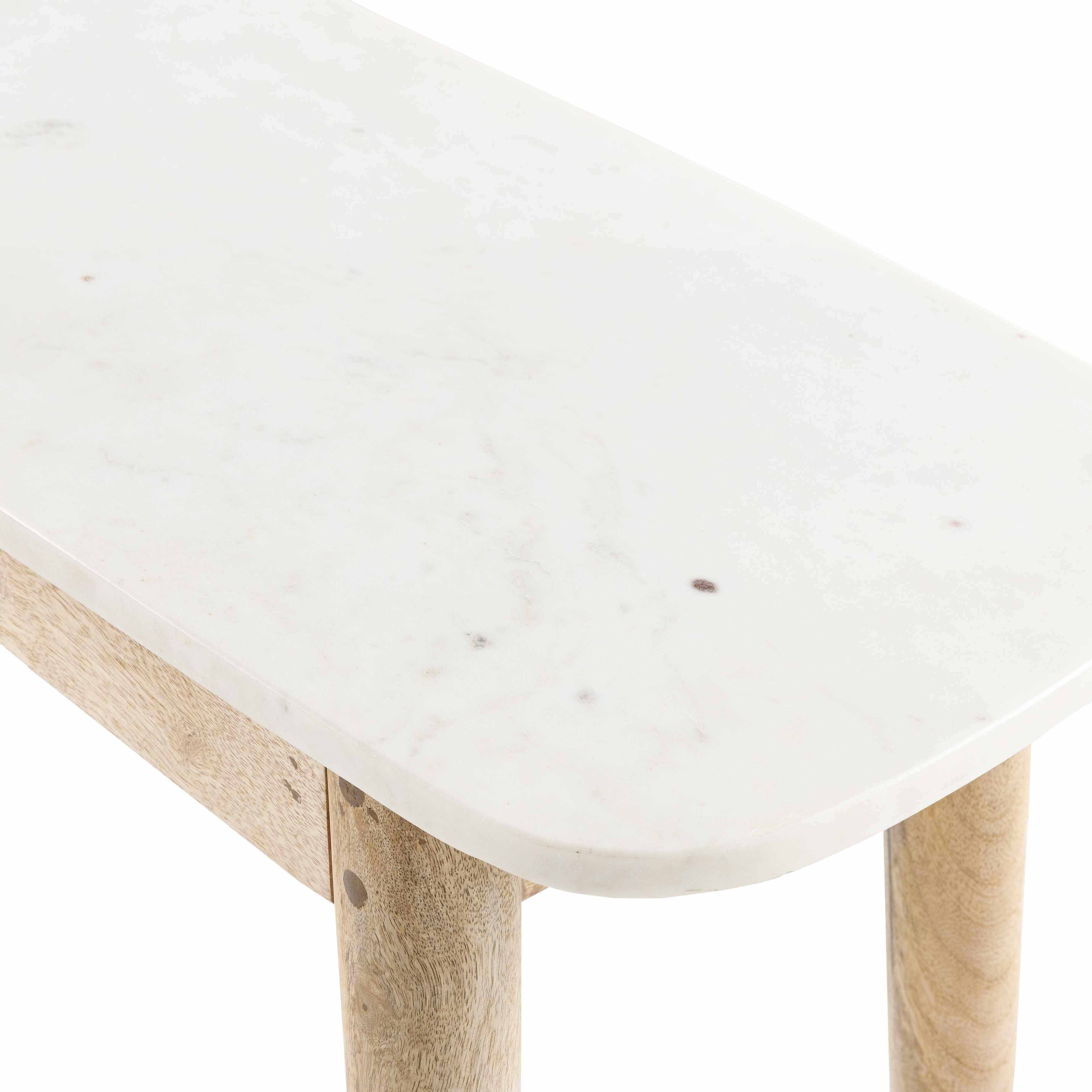 Kudanding Marble Top Console Table - PRHOMZ