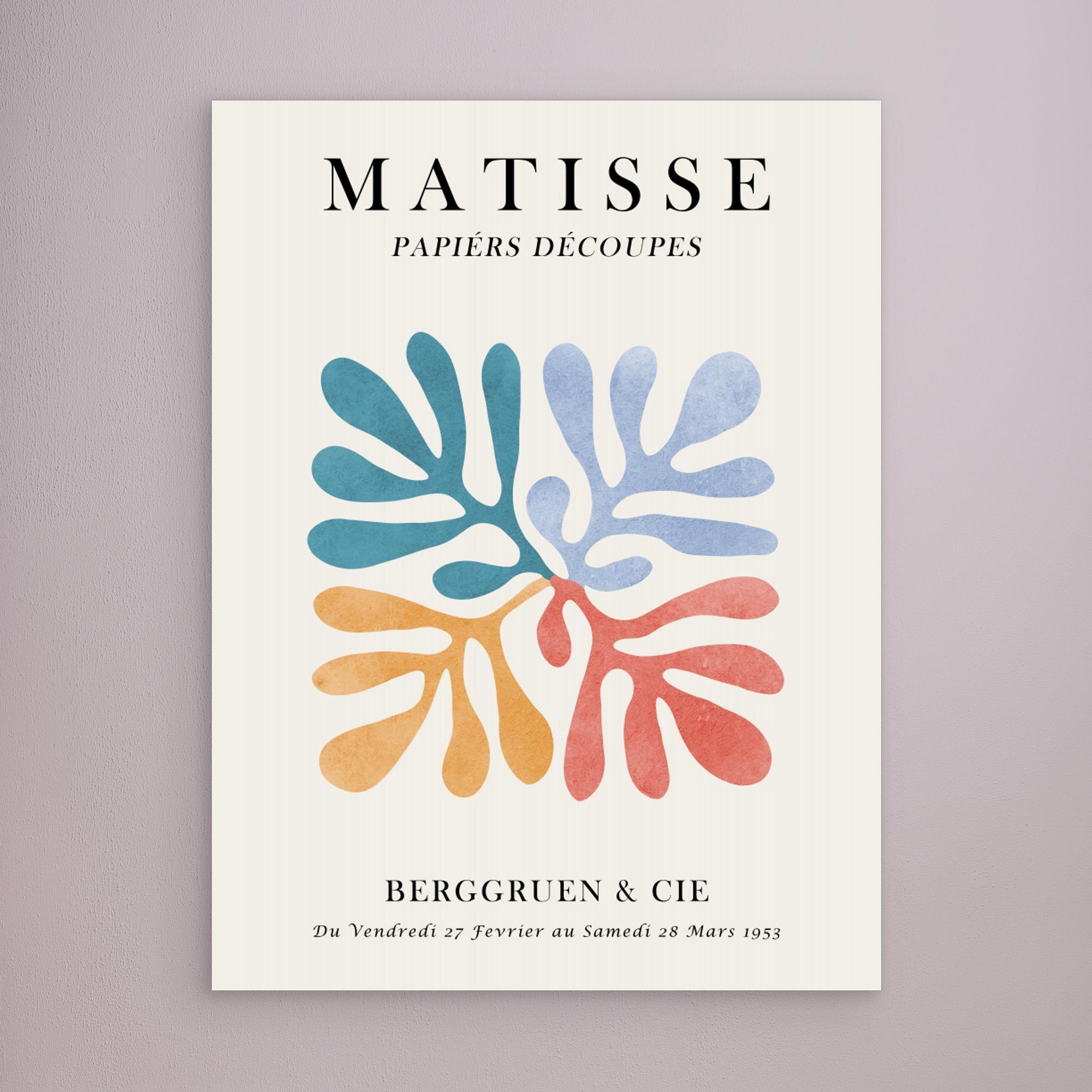 Matisse floral poster 4 by Vitor Costa