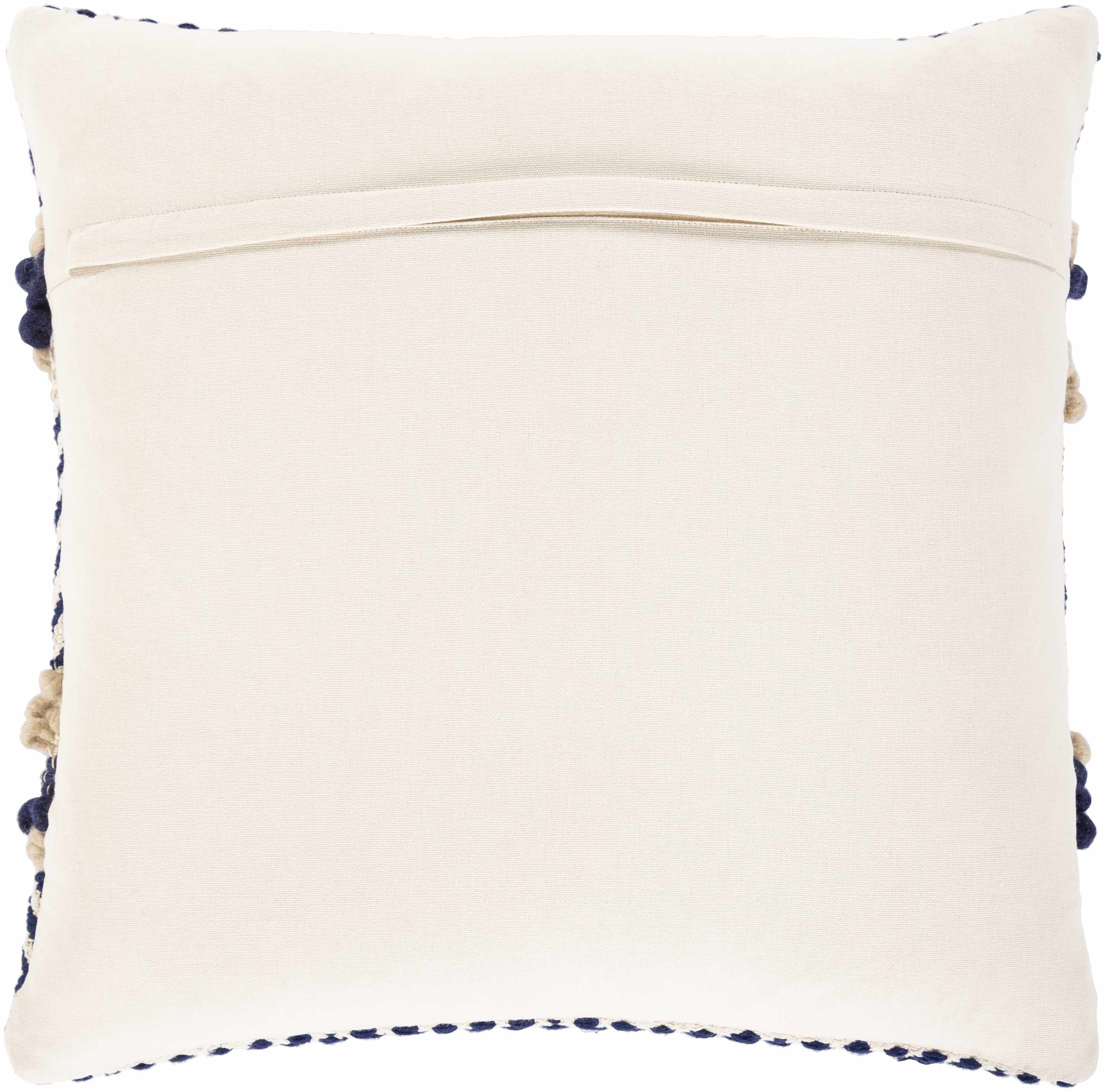 Labrador Navy Diamond Chevron Throw Pillow-2