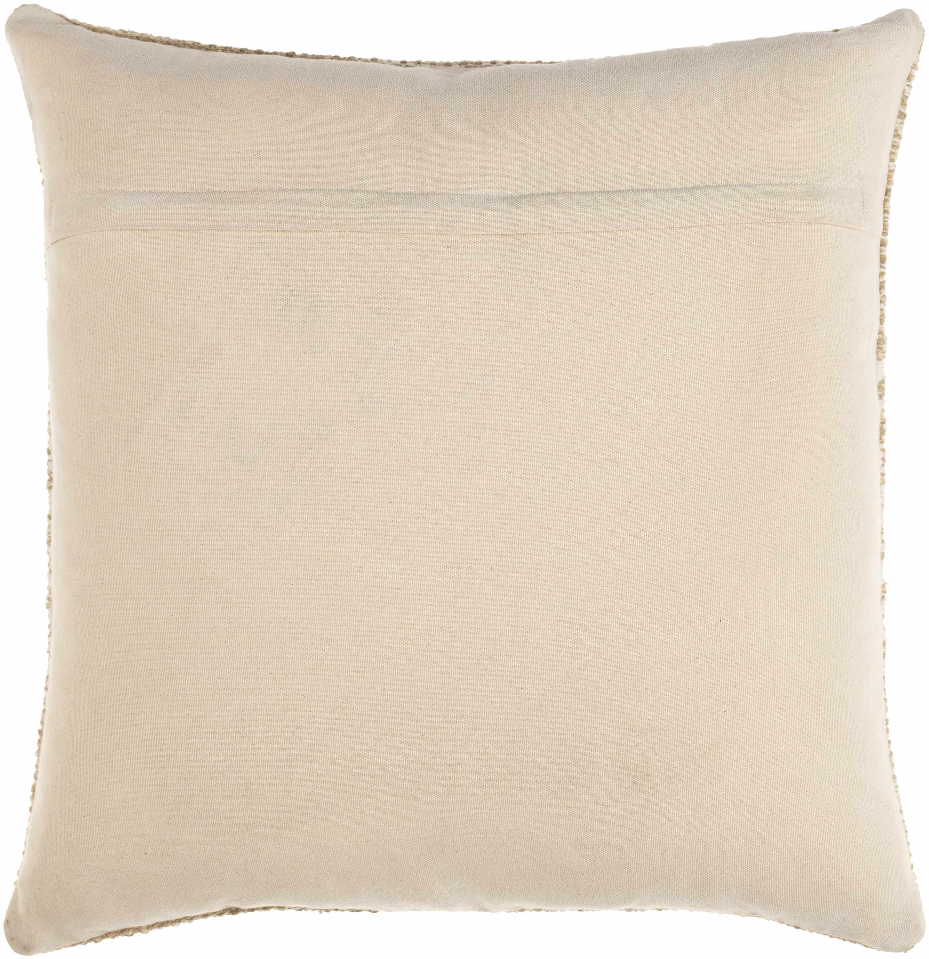 Lantz Beige Geometric Texture Throw Pillow-4