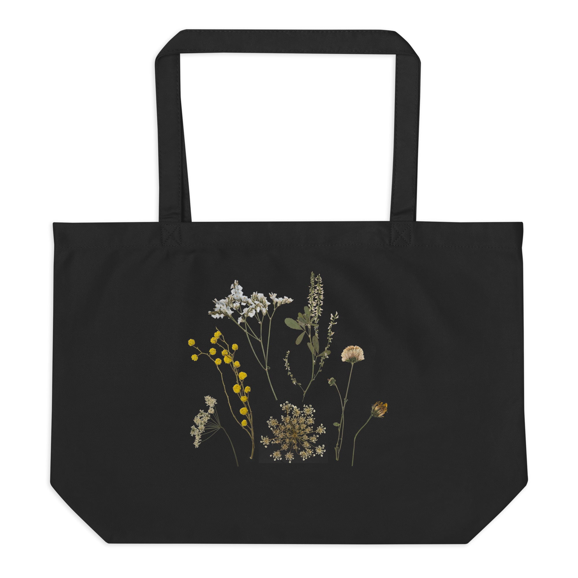 Large organic tote bag Design by HadiArts-8