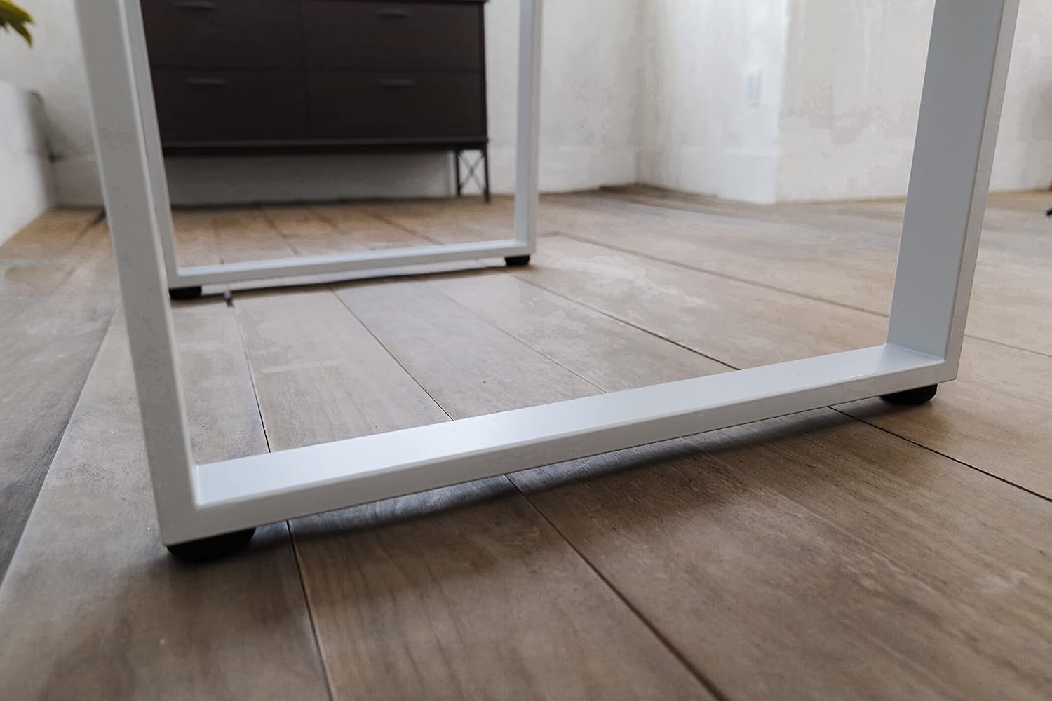 Large Gaming Desk with Pegboard and Cable Management