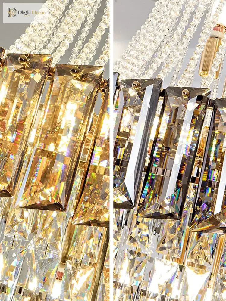 Large LED Modern Chandelier | Hallway & Entry Lighting