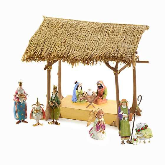 Large Nativity Set by Patience Brewster-0