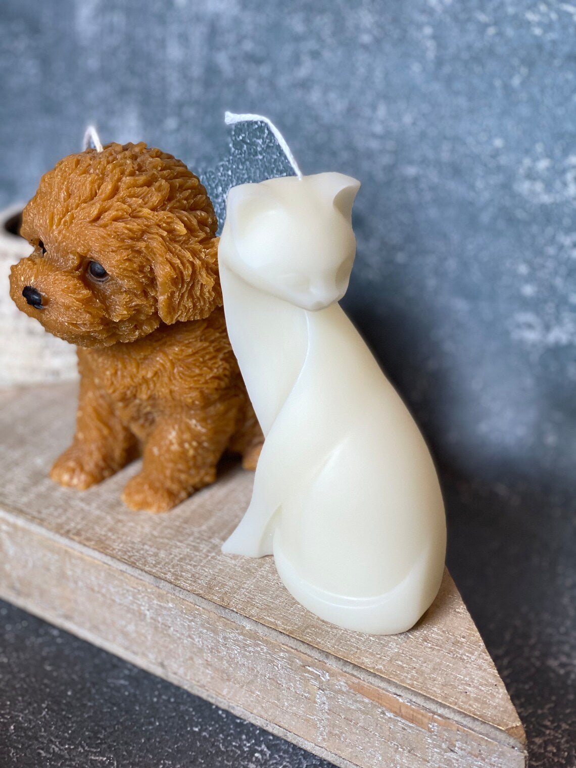 Large Puppy Candle-2