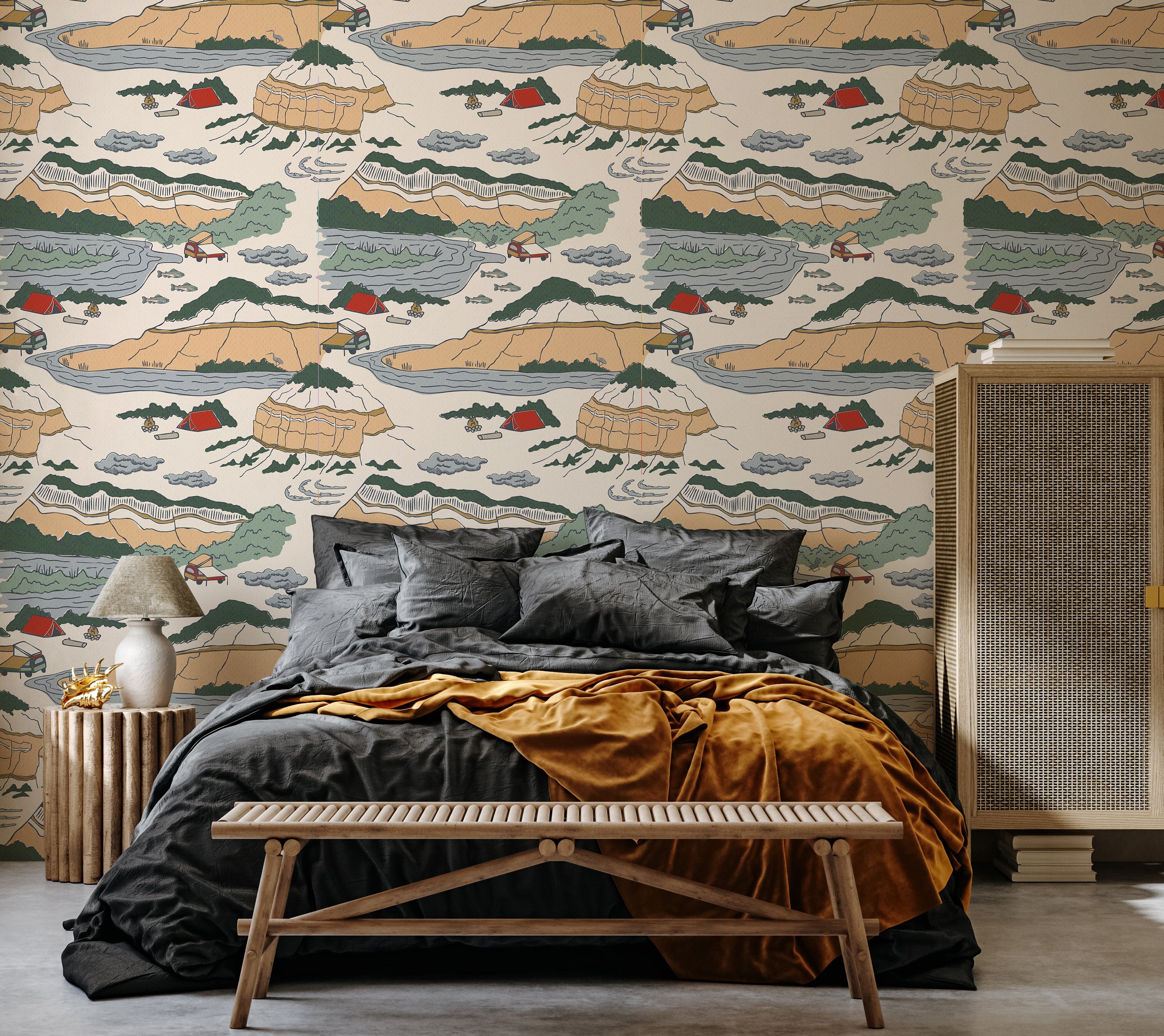 Rio Wallpaper by Seedpod Design