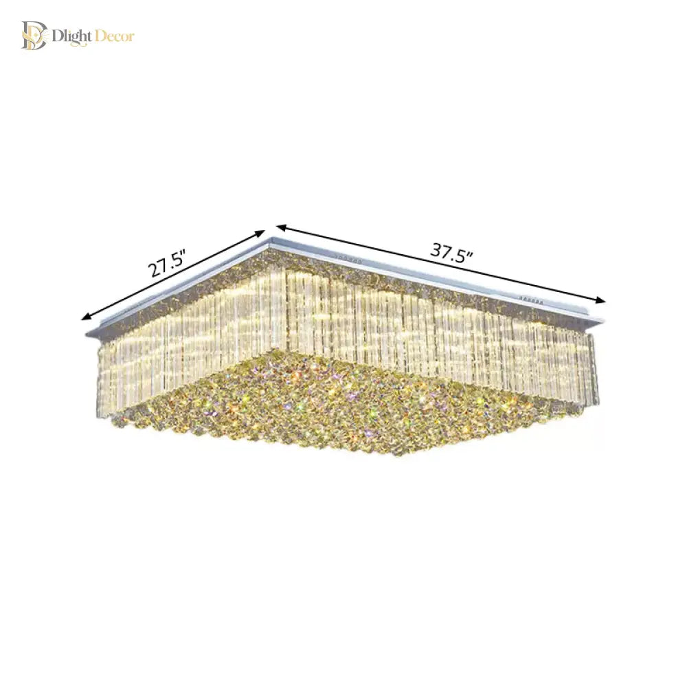 Lauren Crystal Chandelier | Bedroom & Bedside Lighting