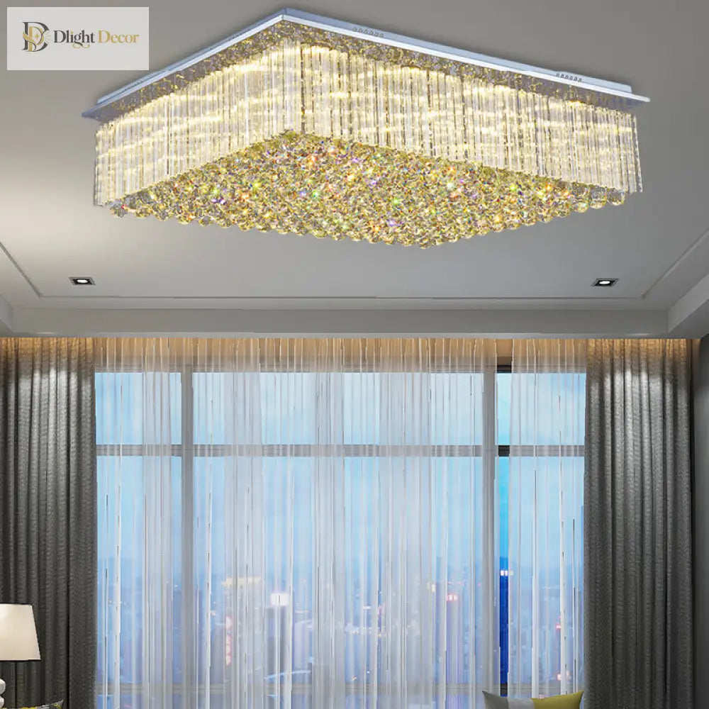 Lauren Crystal Chandelier | Bedroom & Bedside Lighting