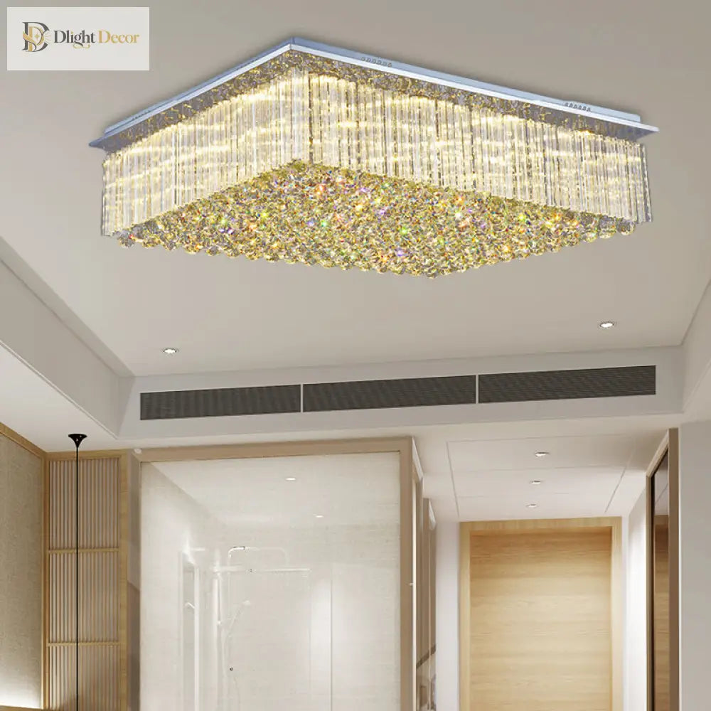 Lauren Crystal Chandelier | Bedroom & Bedside Lighting