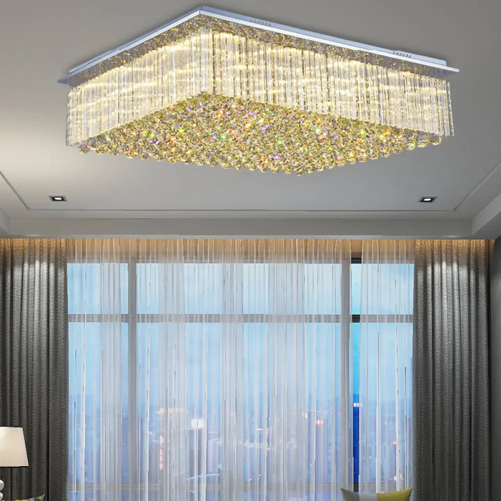 Lauren Crystal Chandelier | Bedroom & Bedside Lighting