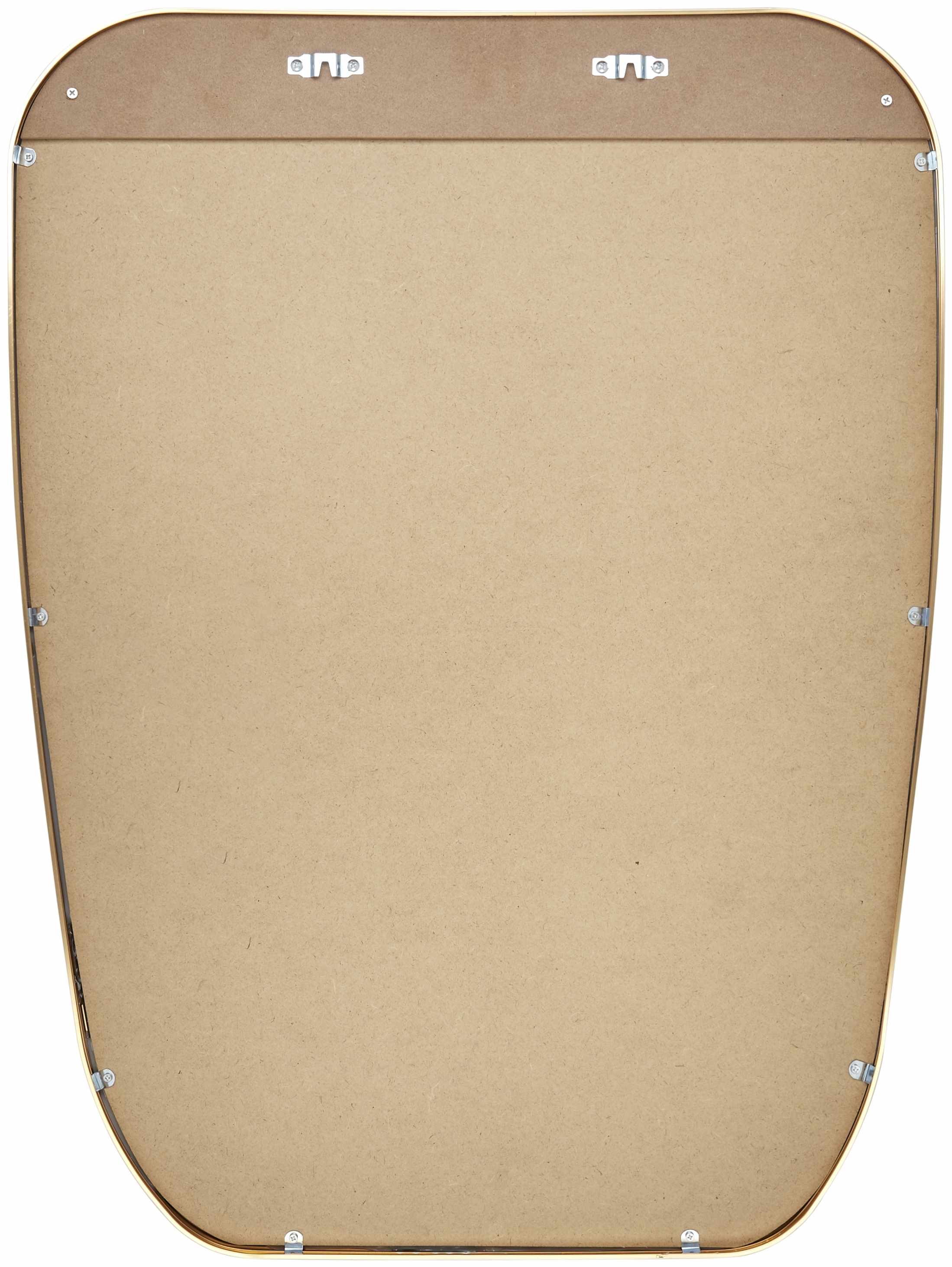 Orbassano Gold Frame Round Mirror-4