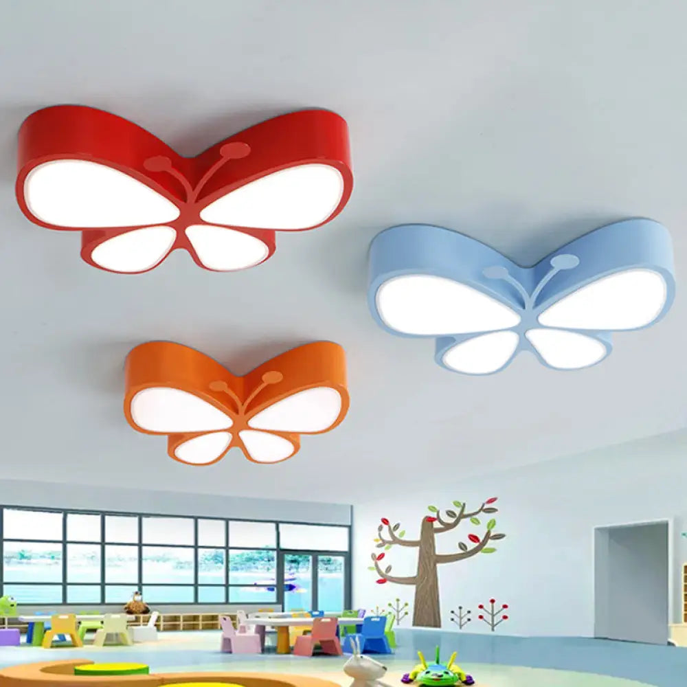 LED Acrylic Flush Mount Light | Modern Bedroom Lighting