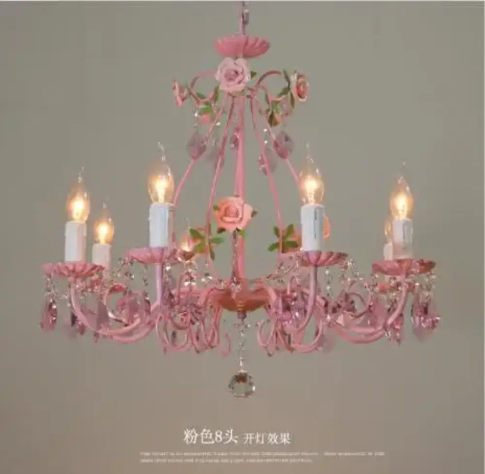 LED Crystal Ceramic Chandelier | Dining Room Home Lighting