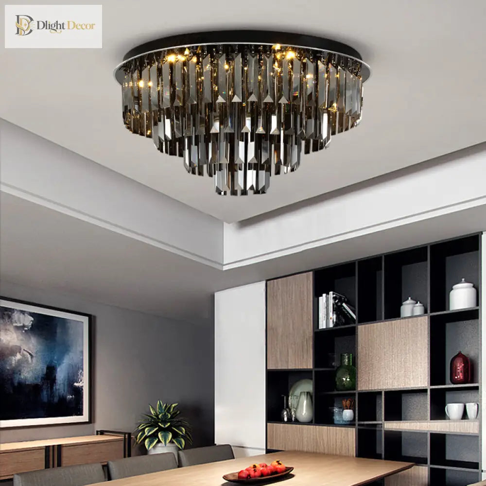 LED Flush Mount Light | Modern Interior Home Lighting