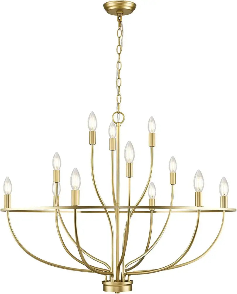 LED Industrial Chandelier | Modern Dining Room Lighting