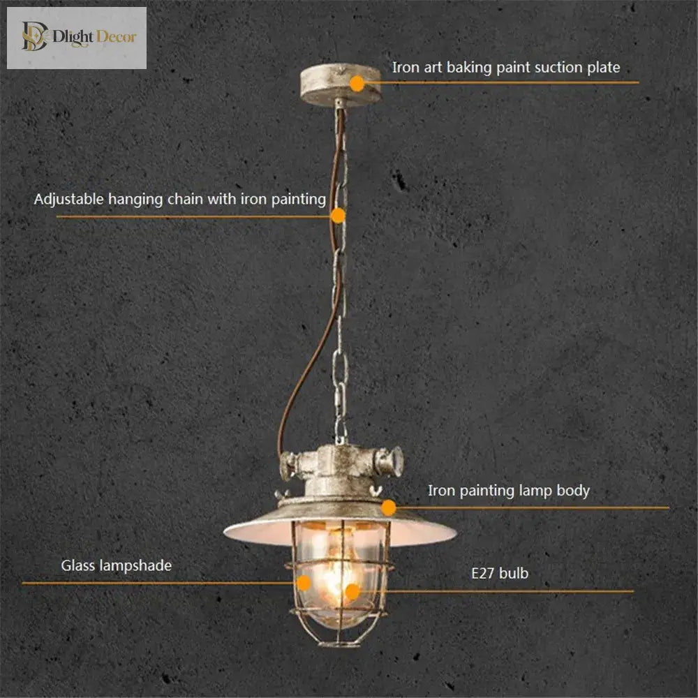 LED Industrial Pendant Light | Dining Room Home Lighting