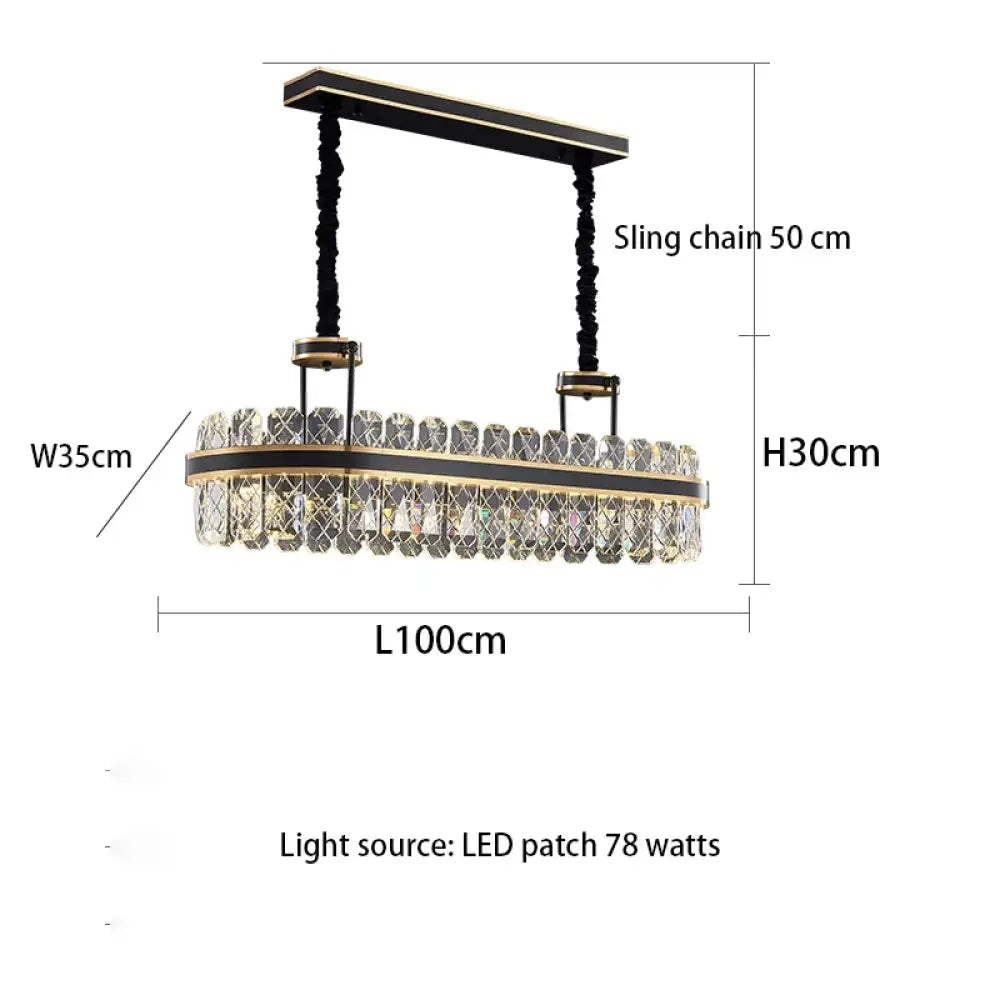 LED Minimalist Modern Chandelier | Dining Room Home Lighting