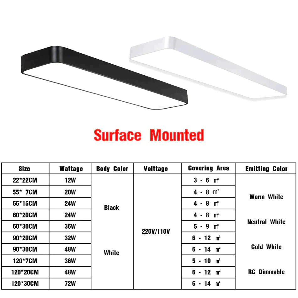 Catalina Elegance Meets Functionality: LED Ceiling Light for Home & Commercial Use