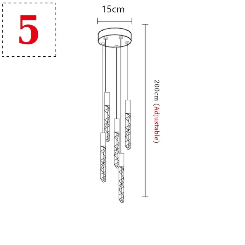 LED Modern Chandelier | Hallway & Entry Home Lighting