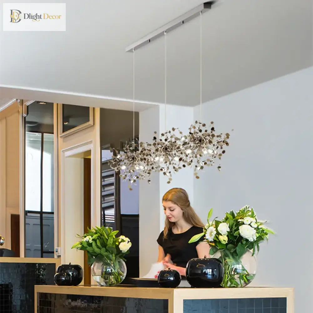 LED Nordic Chandelier | Modern Dining & Kitchen Lighting