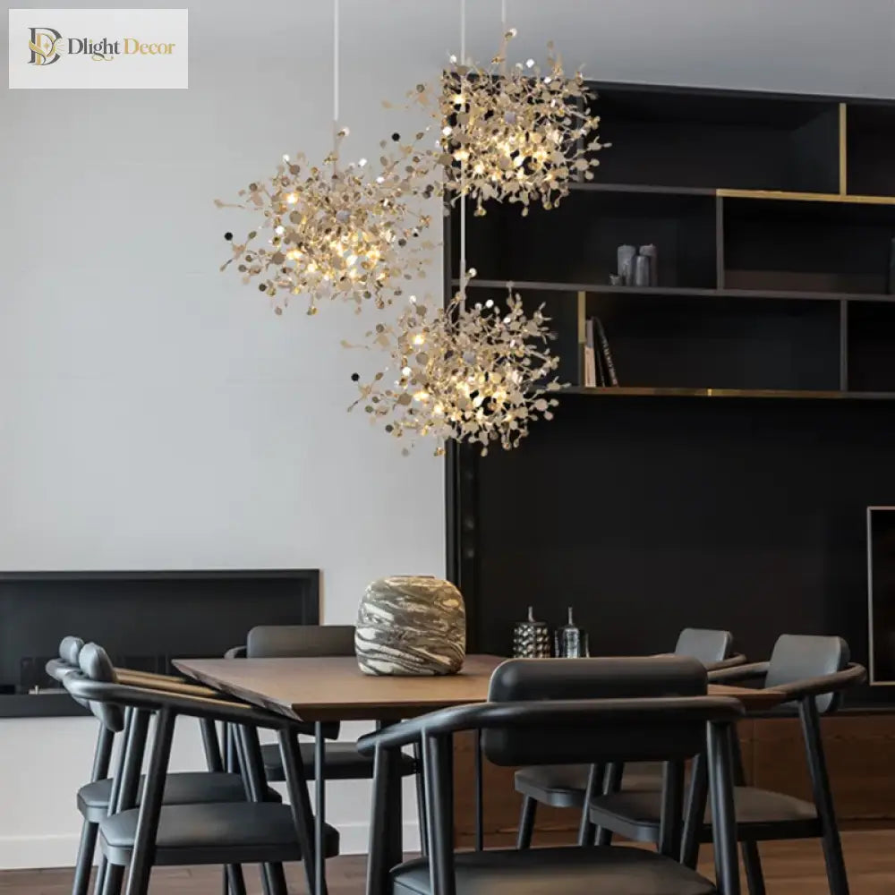 LED Nordic Chandelier | Modern Dining & Kitchen Lighting