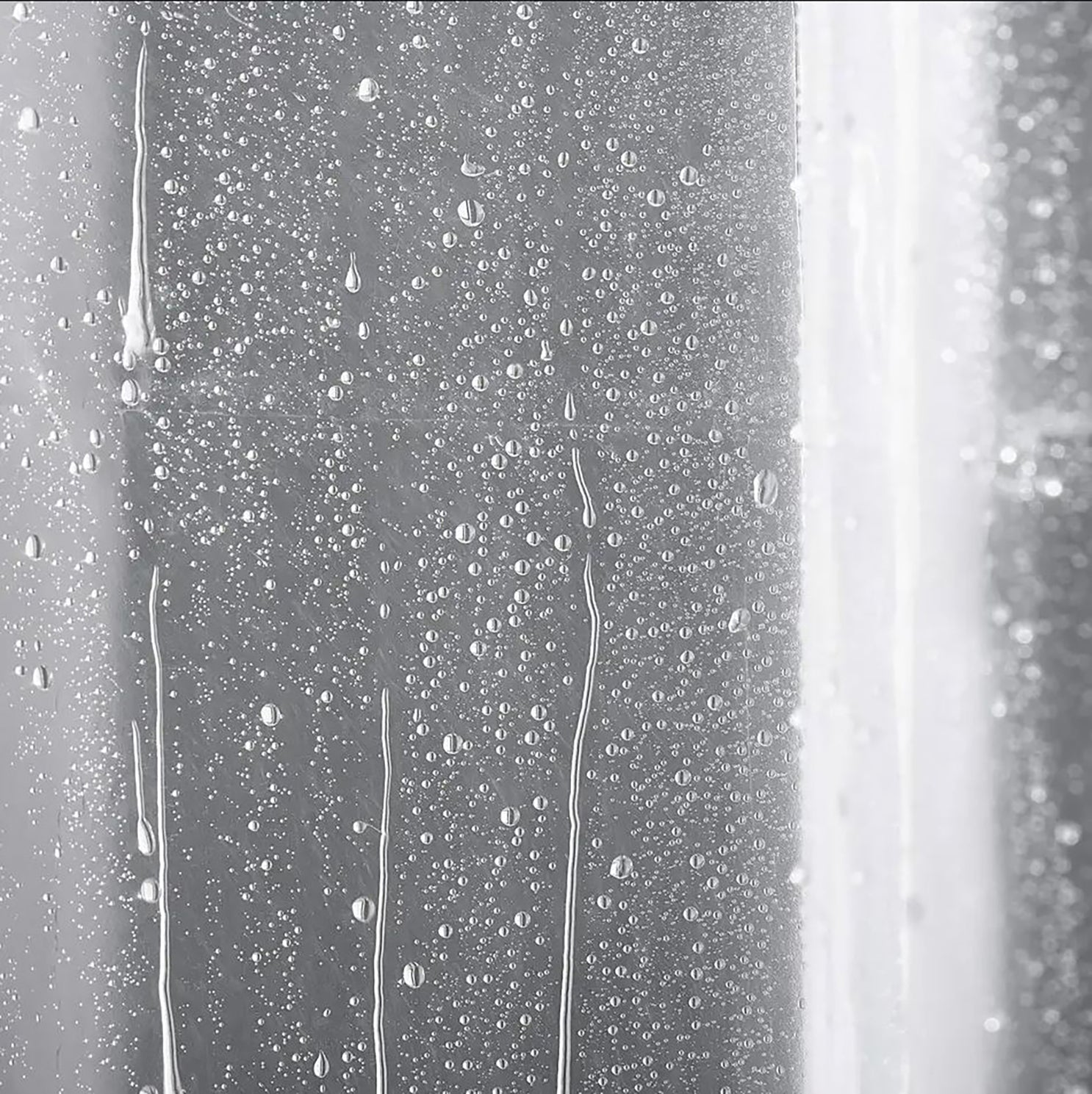 70" x 72" - Clear Transparent Vinyl Shower Curtain Liner Waterproof