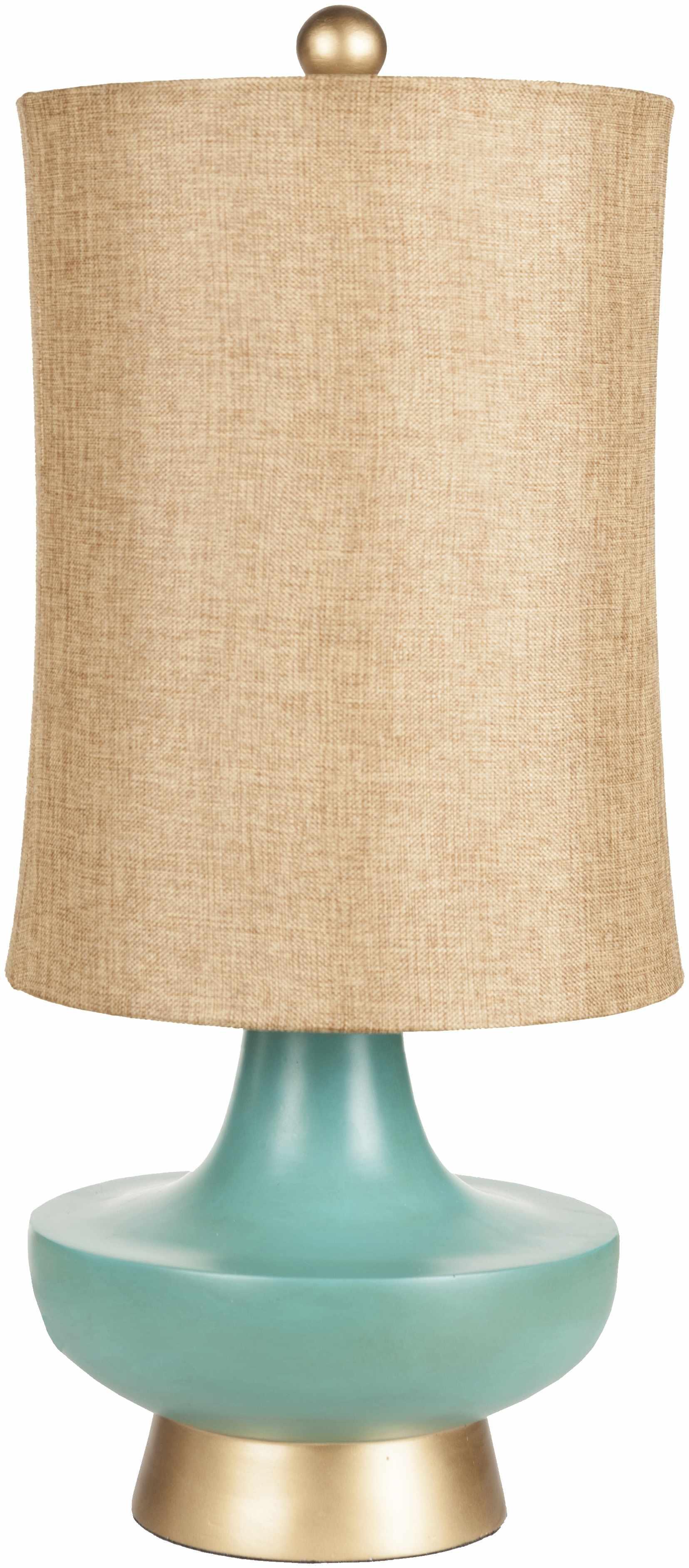 Aringay Aqua Textured Table Lamp - PRHOMZ