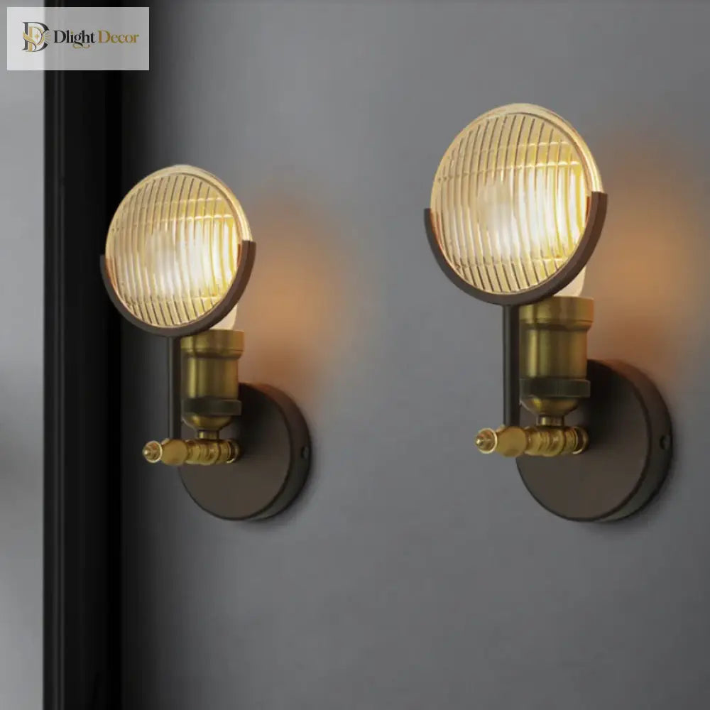 Loft Industrial Wall Sconce | Bedroom & Hallway Lighting