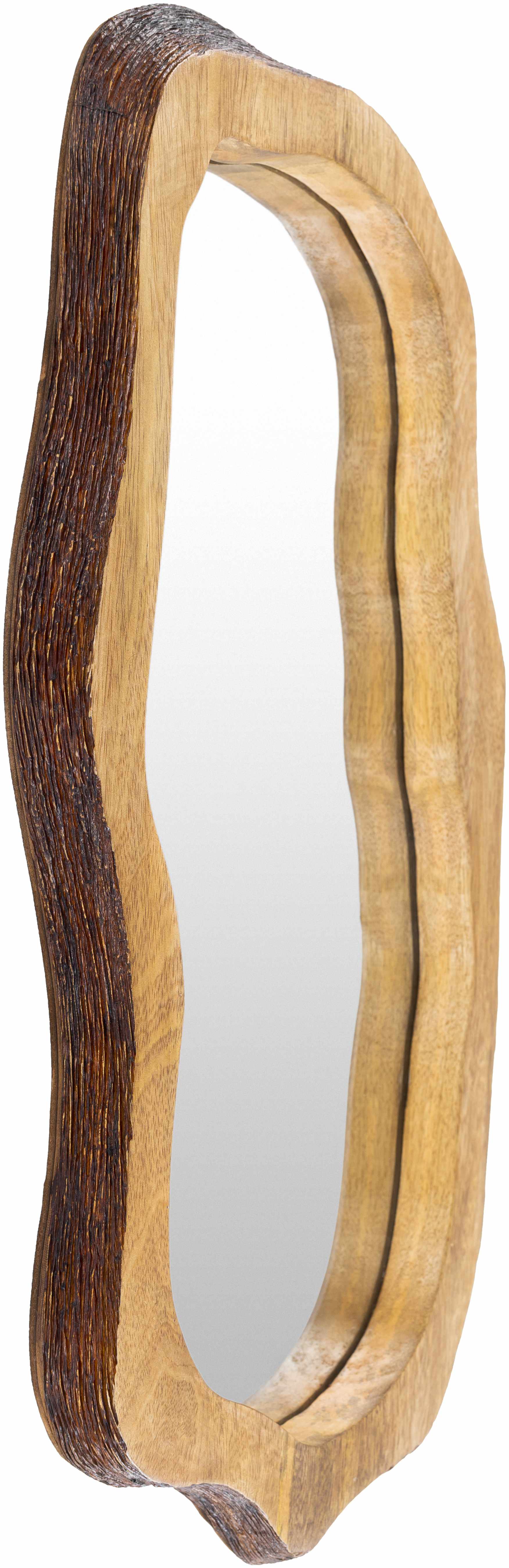 Louiseville Gold Frame Round Mirror-4