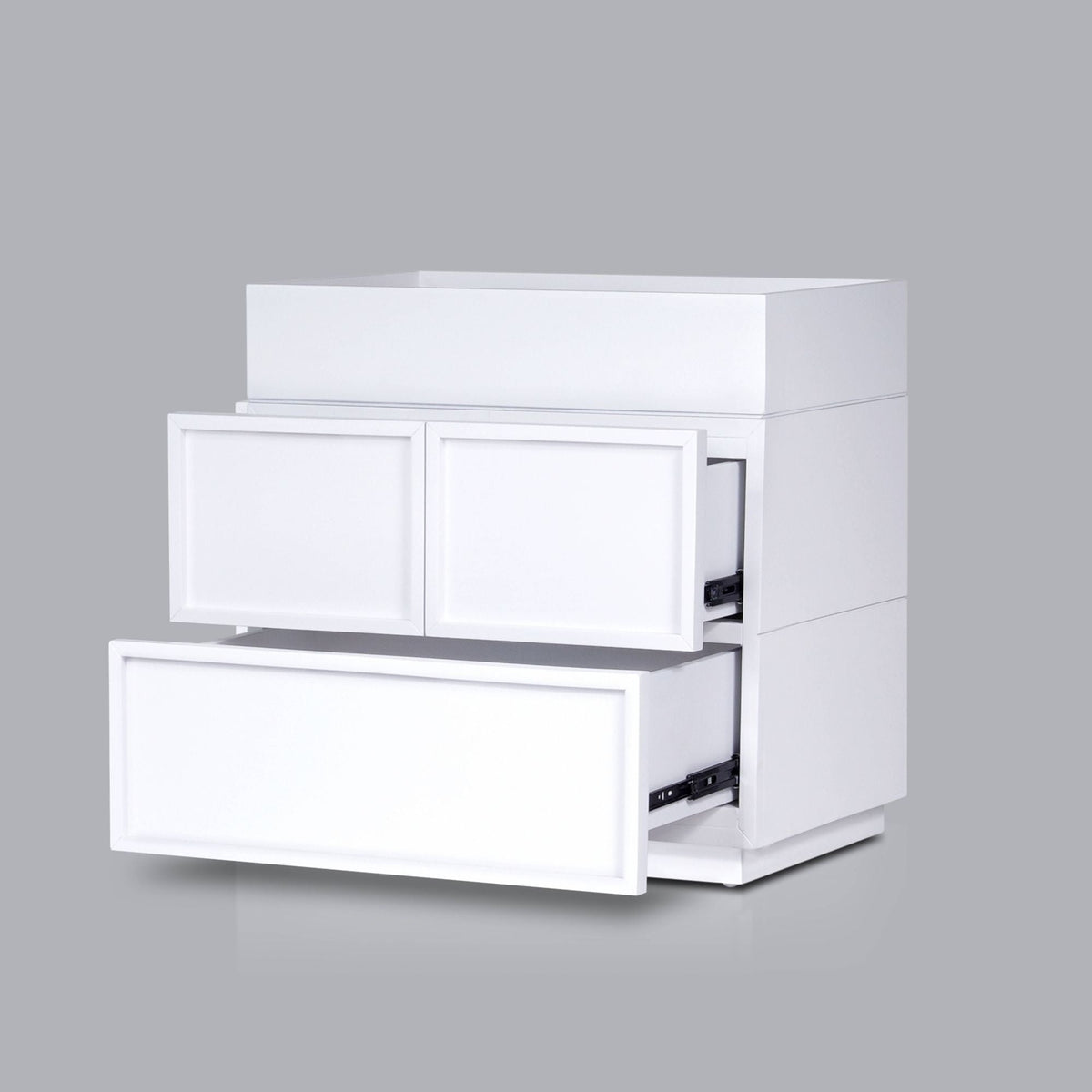 Luca Nightstand, White