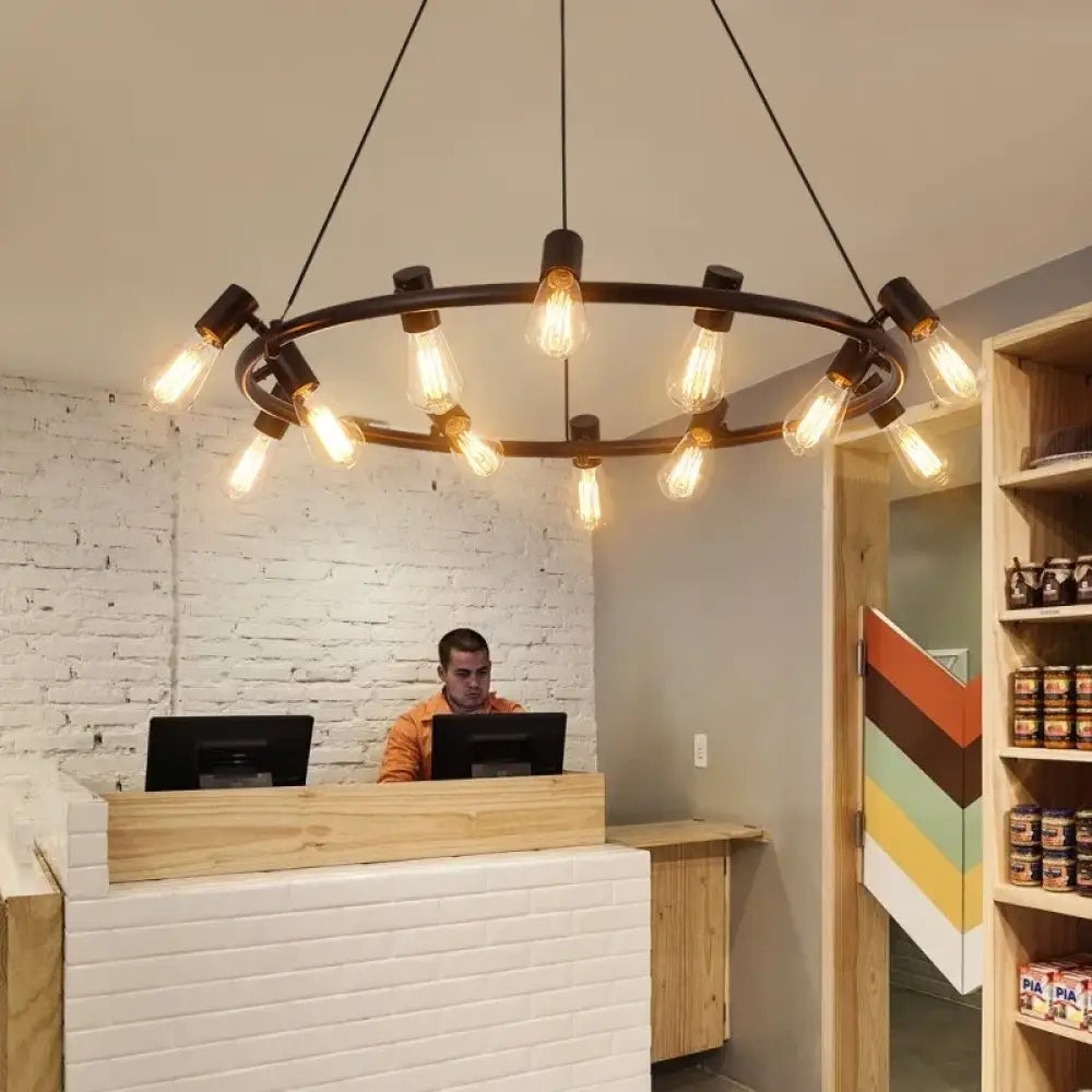Lucie Adjustable Chandelier | Modern Dining Room Lighting