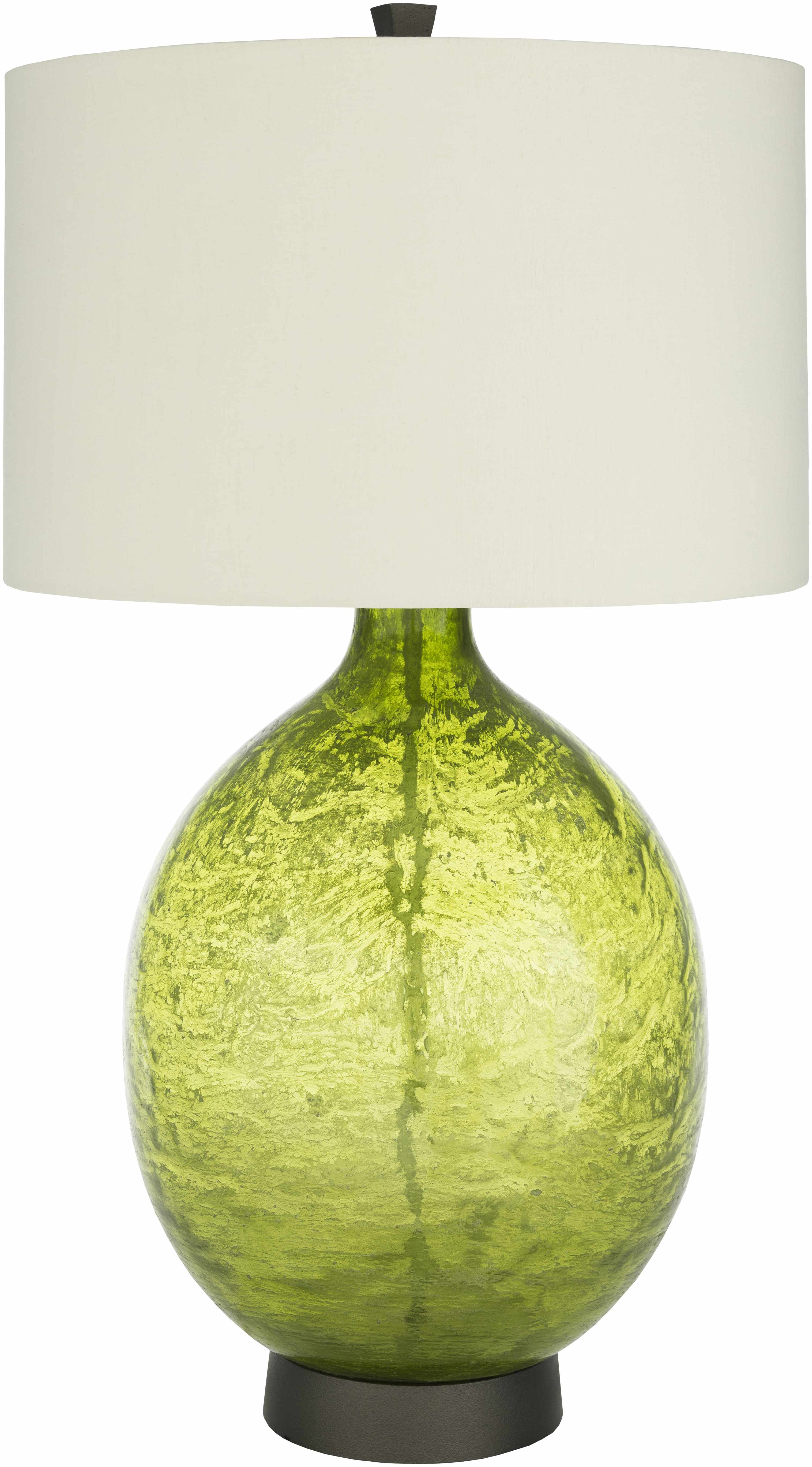 Westview Lime Green Glass Table Lamp-0