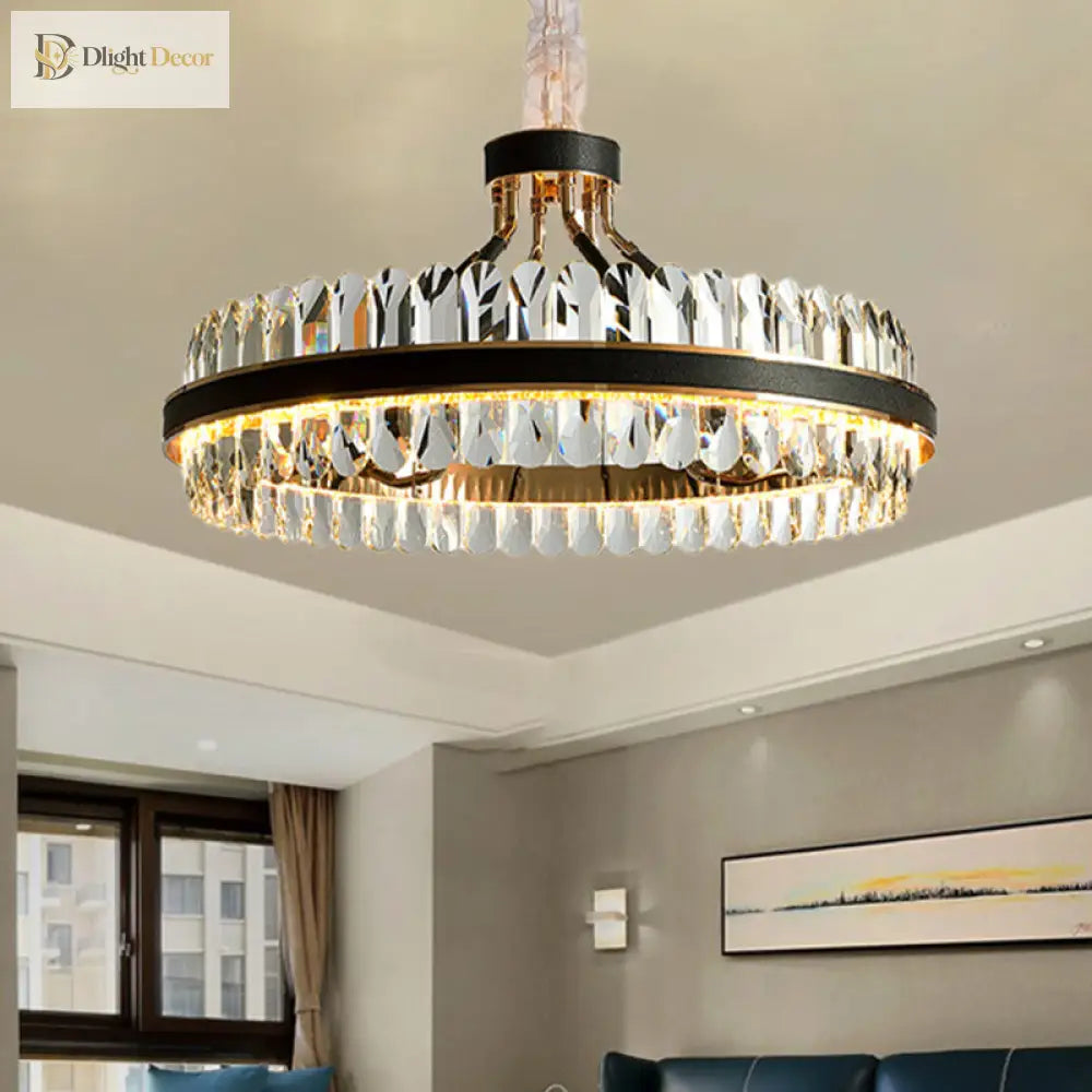 Luna Modern Crystal Chandelier | Dining Room Home Lighting