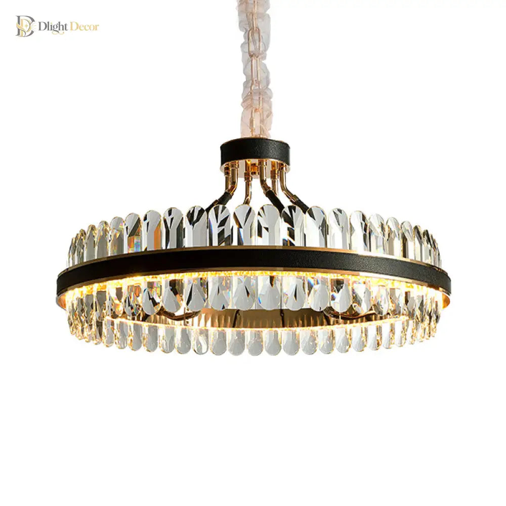 Luna Modern Crystal Chandelier | Dining Room Home Lighting