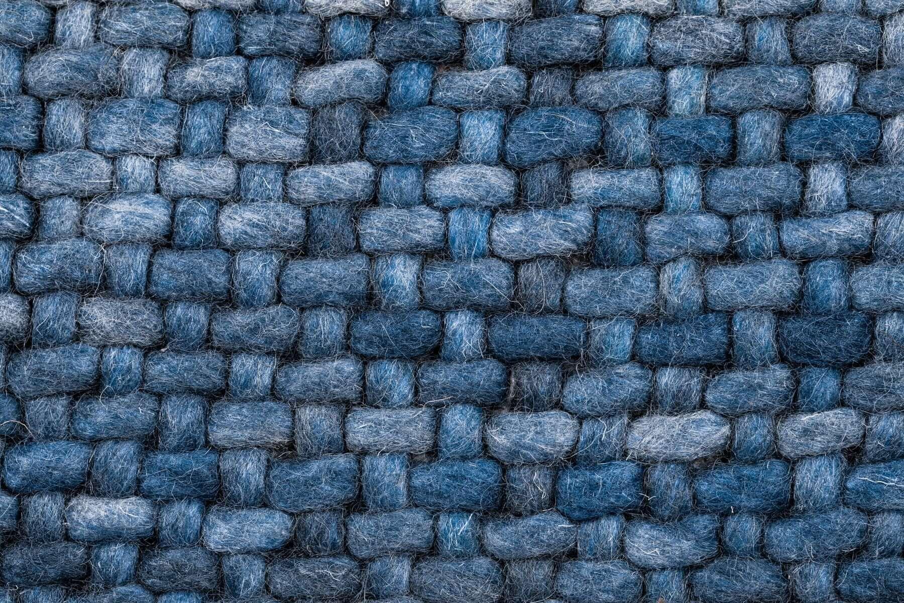 Luxe Indigo Handwoven Down Alternative Pillow
