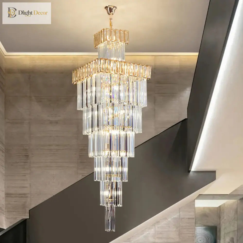 Luxurious Crystal Chandelier | Living Room Home Lighting