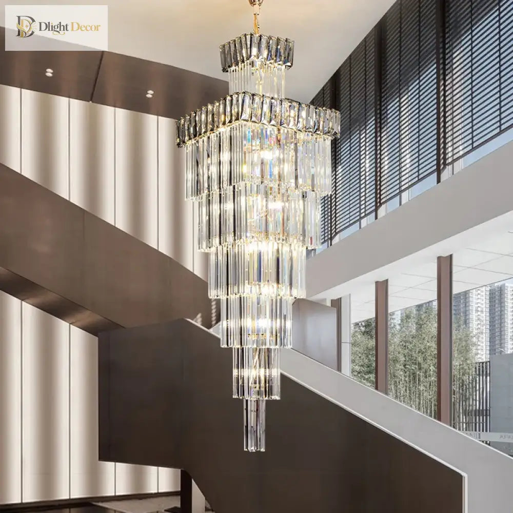 Luxurious Crystal Chandelier | Living Room Home Lighting