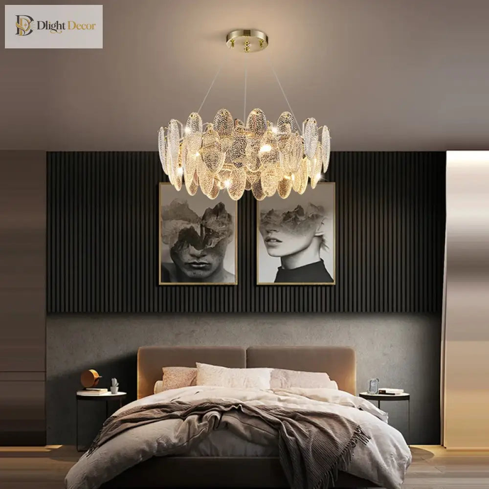 Luxurious Nordic Chandelier | Bedroom & Bedside Lighting