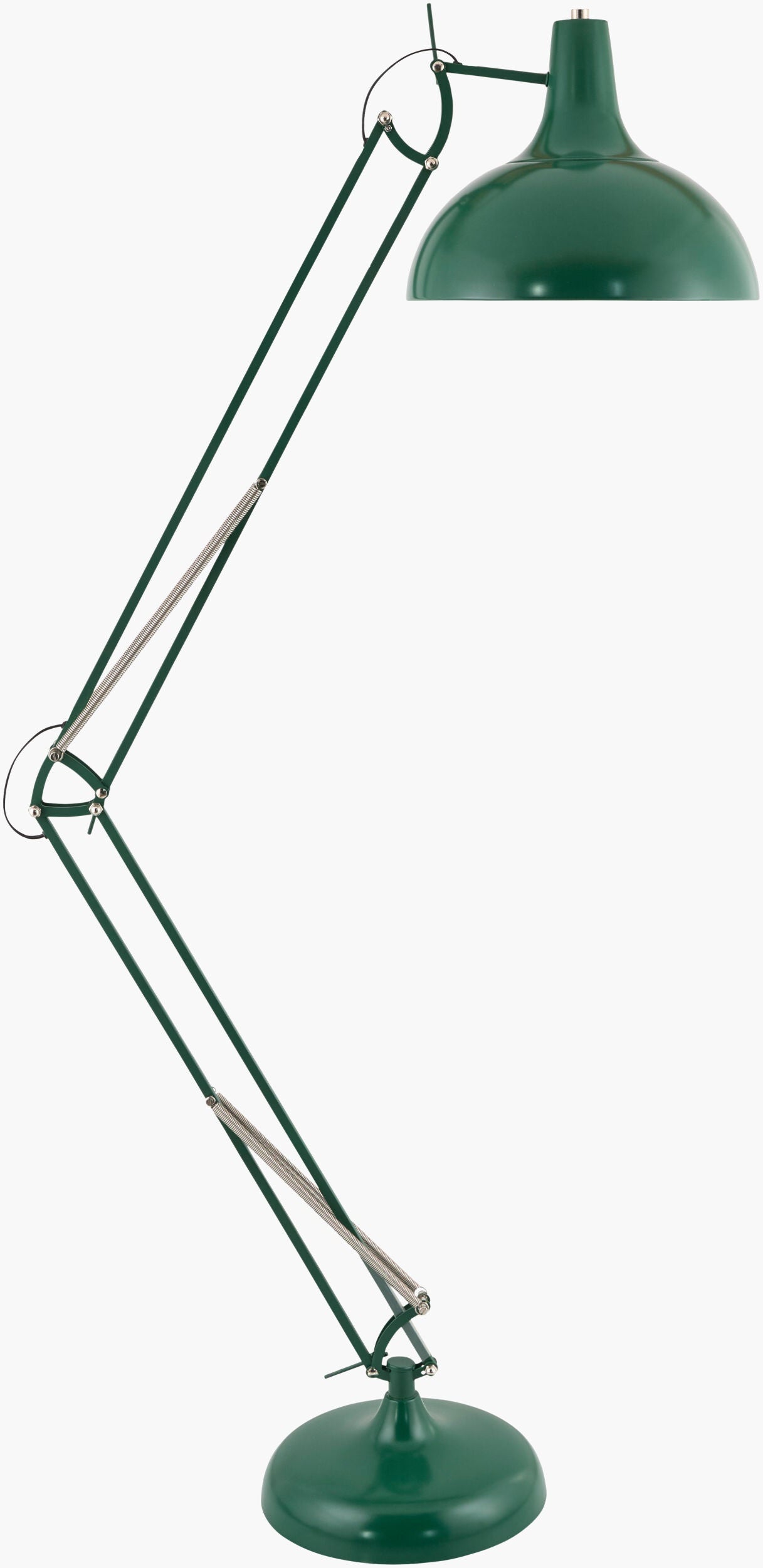 Deep Teal Rustic Floor Lamp for living rooms or reading corners-0