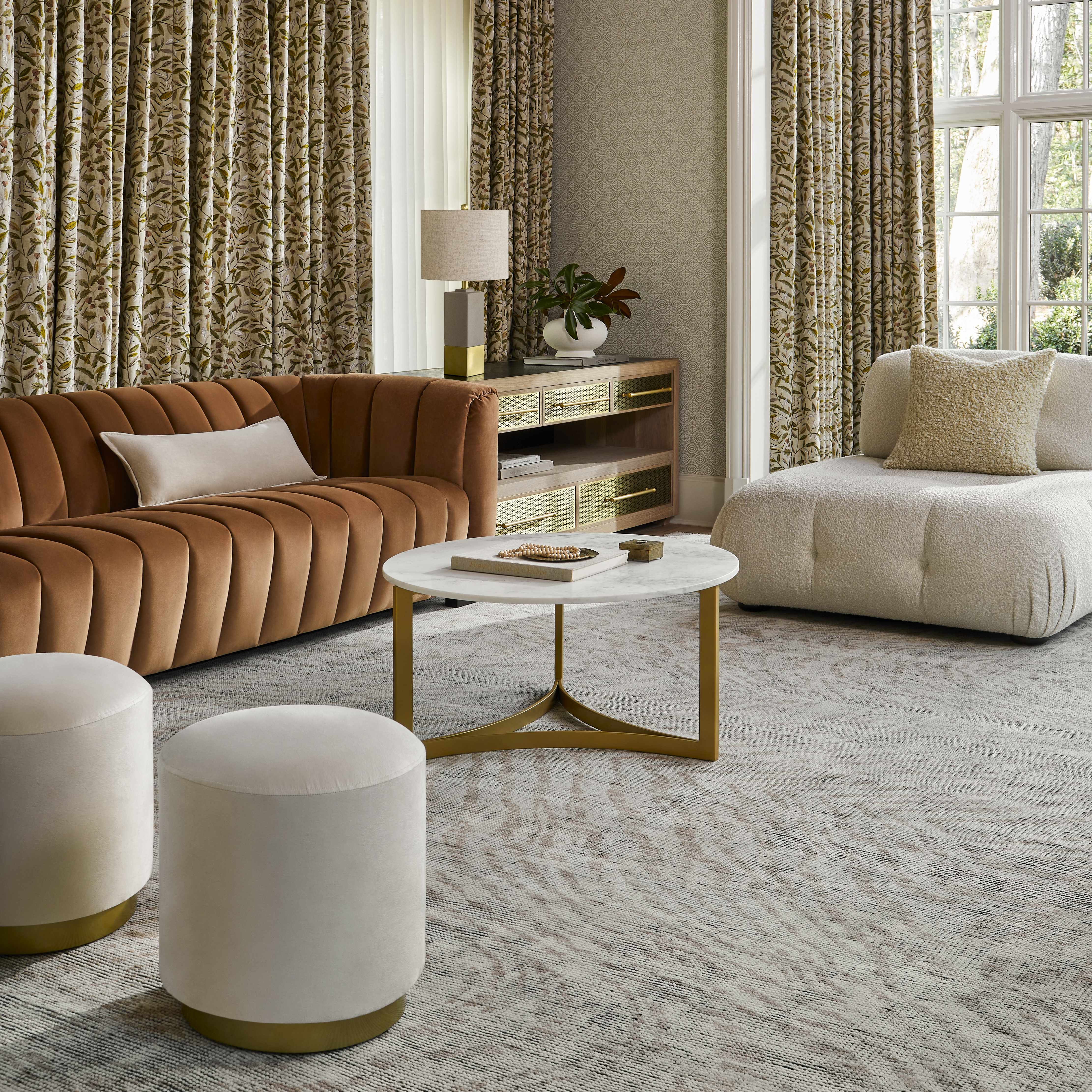 Lyall Beige Throw Pillow-1